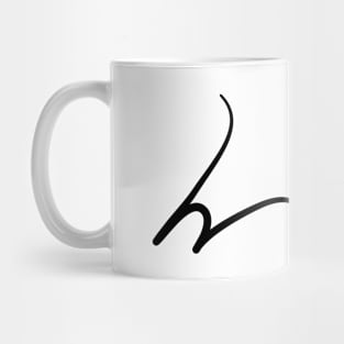 “Fuck Off” in Shorthand Mug